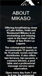 Mobile Screenshot of mikasohotel.com